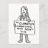Het klimaat verandert waarom wij niet zijn briefkaart (Voorkant)