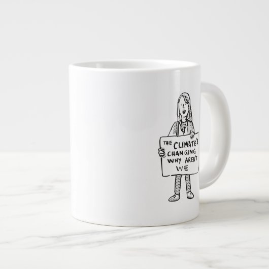 Het klimaat verandert waarom wij niet zijn grote koffiekop (Voorkant rechts)