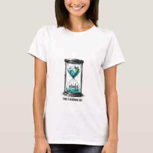 Het klimaatklokje: Red de wereld T-shirts