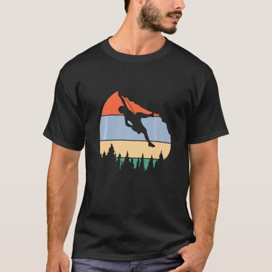 Het klimmen in de berghenbergrestaurantmachine t-shirt (Voorkant)