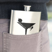 Het klimmen is mijn gelukkige uur flacon (Voorbeeld)