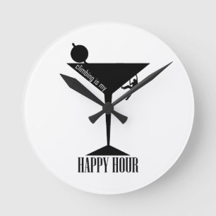 Het klimmen is mijn gelukkige uur ronde klok