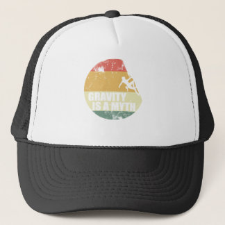Het klimmen van de  klimgift van de Retro Trucker Pet