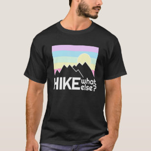 Het klimmen van de motief van de buitenste Camping T-shirt