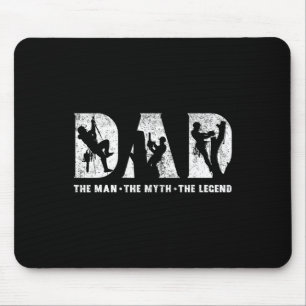 Het klimmen van papa Het Man De mythe De legende V Muismat