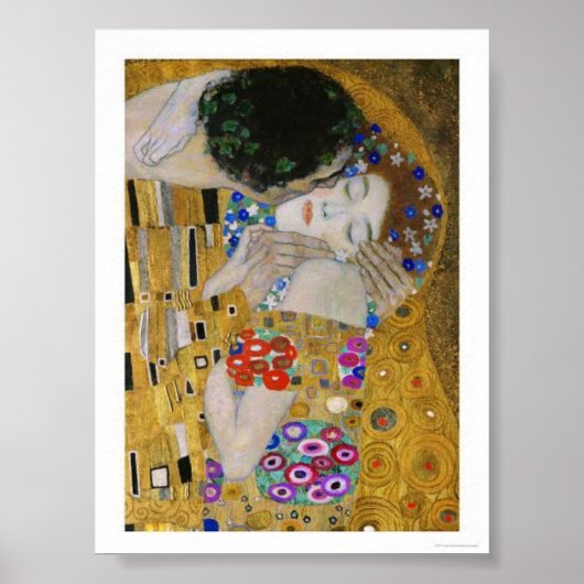 HET KLIMT FINE-POSTER KISS POSTER (Voorkant)