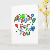 Het klinken voor u groet tekstuitdrukking kaart (Gele Bloem)