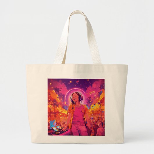 Het klinkt alsof je geïnteresseerd bent in tassen! grote tote bag (Voorkant)