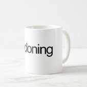 Het klonen van hart koffiemok (Voorkant rechts)