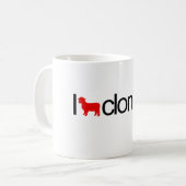 Het klonen van hart koffiemok (Voorkant links)