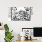 Het klooster Jasna Gora, Czestochowa Poster (Thuiskantoor)