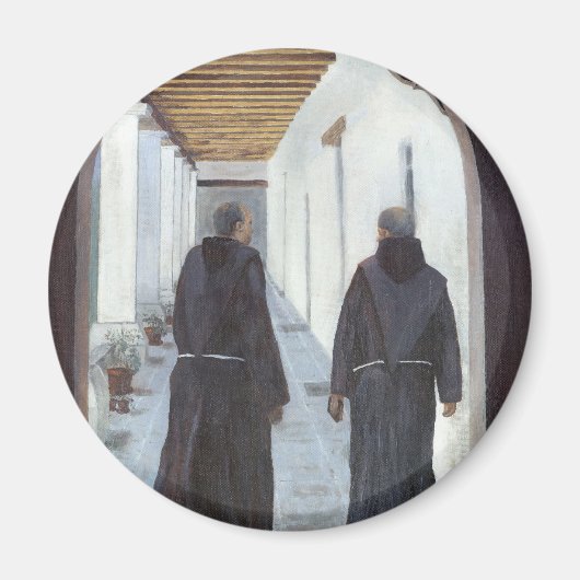 Het klooster magneet (Voorkant)