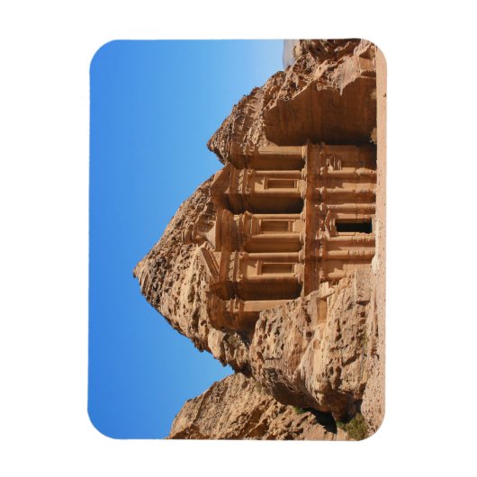 Het klooster Petra Jordan Magneet (Verticaal)