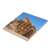 Het klooster Petra Jordan Tegeltje (Zijkant)