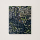 Het klooster Taktsang op de klif, Paro, Bhutan Legpuzzel (Verticaal)