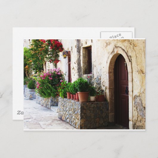 Het Klooster van Preveli, Kreta Rethymnon Briefkaart (Voorkant / Achterkant)