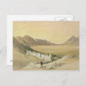 Het Klooster van St. Catherine, de berg Sinai Briefkaart (Voorkant / Achterkant)