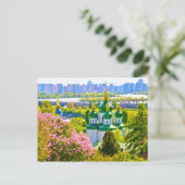 Het Klooster van Vydubitsky. Kiev, de Oekraïne Briefkaart (Staand voorkant)