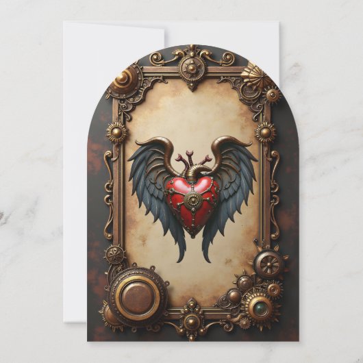 Het kloppende hart van de mechanica, kaart (Achterkant)