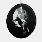 Het Knipperen van de Maan - Til-whip Stunt van de  Keramisch Ornament (Links)