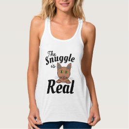Het Knuffelen is Echt Cute Funny Kat T-Shirt