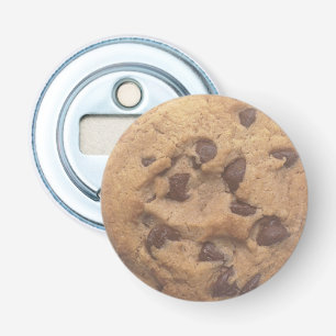 Het Koekje van de Chocoladeschilfer Button Flesopener