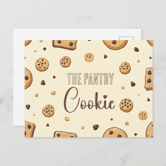 Het koekje van de pantry briefkaart (Voorkant / Achterkant)