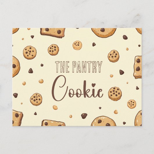 Het koekje van de pantry briefkaart (Voorkant)