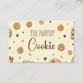 Het koekje van de pantry visitekaartje (Voorkant)