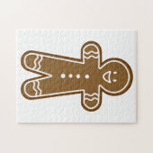 Het koekje van het Man van de peperkoek Legpuzzel (Horizontaal)