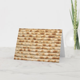 Het koekje van Matzah flatbread Kaart