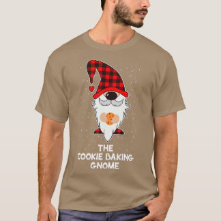 Het koekjesbakker Gnome Pset Lover Xmas Baker of T-shirt