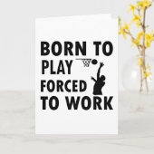 Het koele Design van het Netball Kaart (Gele Bloem)