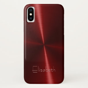 Het koele Glanzende Radiale Metaal van het Staal Case-Mate iPhone Case