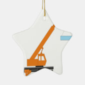 Het koele Idee van de Gift van de Jongen van de Keramisch Ornament (Rechts)