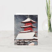 Het koele oosterse Japanse Kawase art. van het de Kaart (Achterkant)