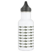Het koele patroon van haaien waterfles (Links)