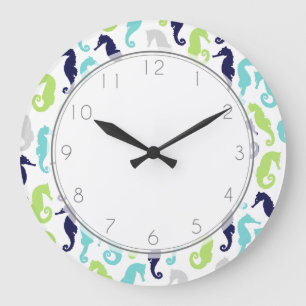 Het koele Patroon van Zeepaardjes Grote Klok