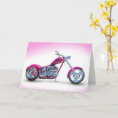 Het koele Roze Briefkaart van de Bijl (Gele Bloem)
