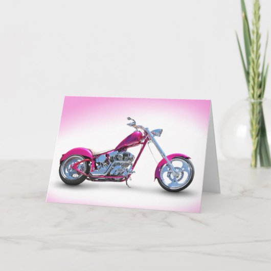 Het koele Roze Briefkaart van de Bijl (Voorkant)