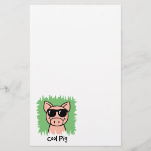 Het Koele Varken van de Kunst van de Klem van de Briefpapier