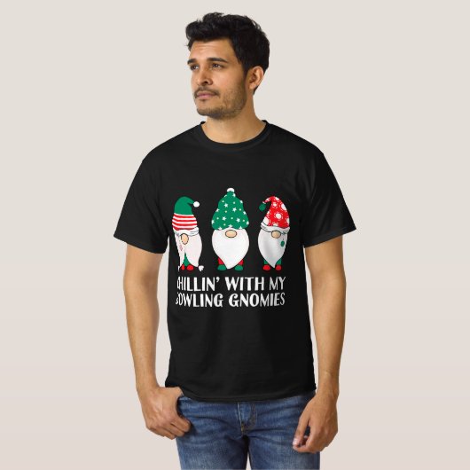 Het koelen met mijn Bowling Gnomies PJ Fun Gnome P T-shirt (Voorkant volledig)