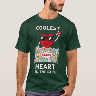 het koelste hart van de Valentijnsdag van de verpa T-shirt