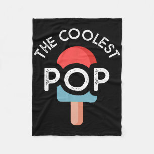 Het Koelste Pop Grappige Vader Shirt Voor Vader Va Fleece Deken