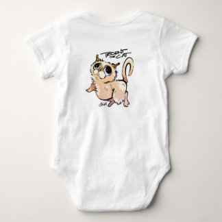 Het koffertje Cat Unisex Baby Jumpsuit Romper