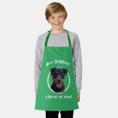 Het koken met onze Rottweiler personaliseert Schor Schort (Gedragen)