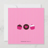 Het koken nodigt de uitnodigingen van de Partij va (Achterkant)