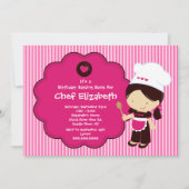 Het koken nodigt de uitnodigingen van de Partij va (Voorkant)