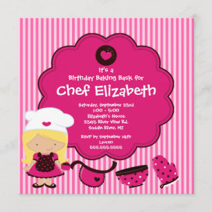 Het koken nodigt de uitnodigingen van de Partij va