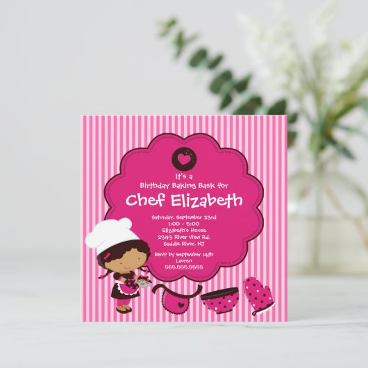 Het koken nodigt de uitnodigingen van de Partij va (Staand voorkant)